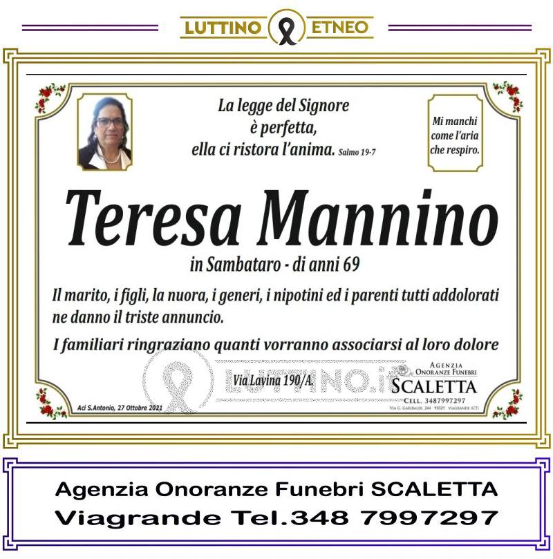 Teresa  Mannino 